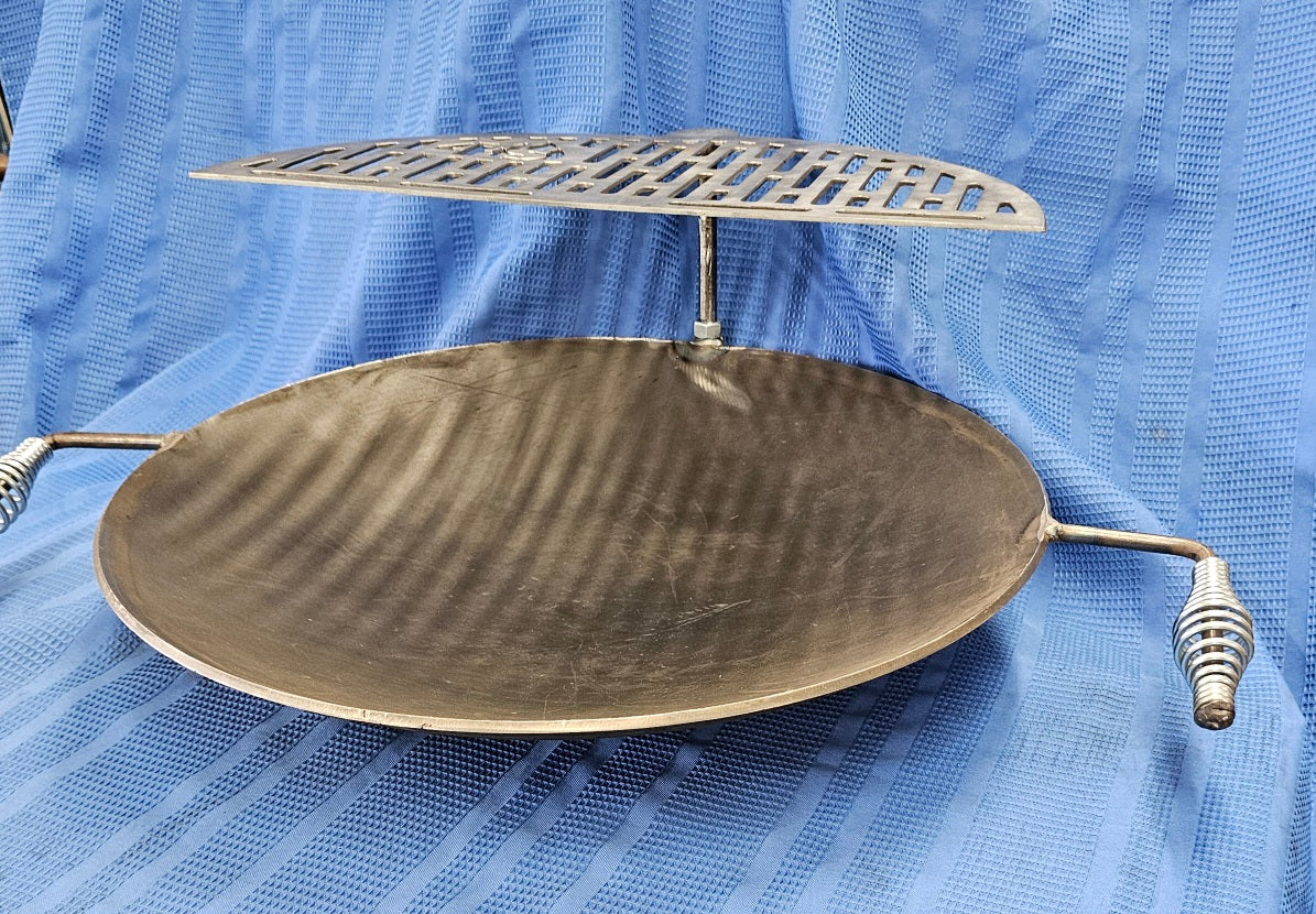 Heavy Duty Disc Cooker/Fryer with grease drip shelf